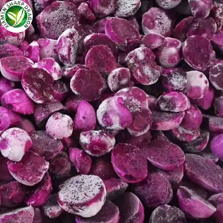 Frozen dragon fruit white flesh red skin product