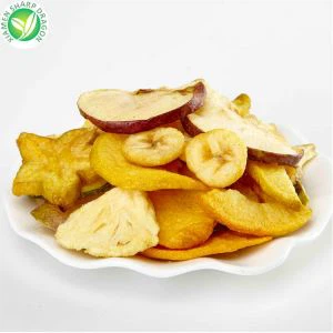 Vákuovo vyprážané ovocné lupienky